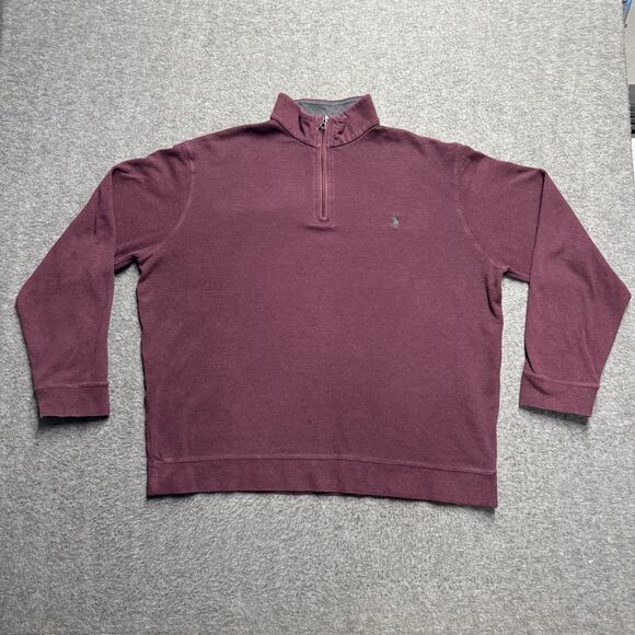 Ralph Lauren Other - Polo Ralph Lauren 1/4 Zip Sweater Men's XL Maroon Red Long Sleeve Sweatshirt